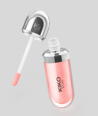 KIKO MILANO 3D HYDRA LIPGLOSS - 04 PEARLY PEACH ROSE
