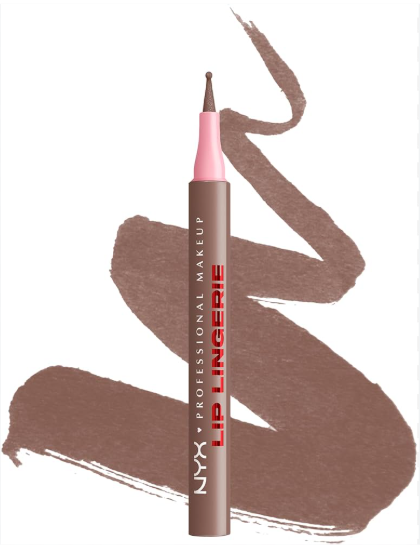 NYX LIP LINGERIE - TAUPE BROWN - LIP LOCK