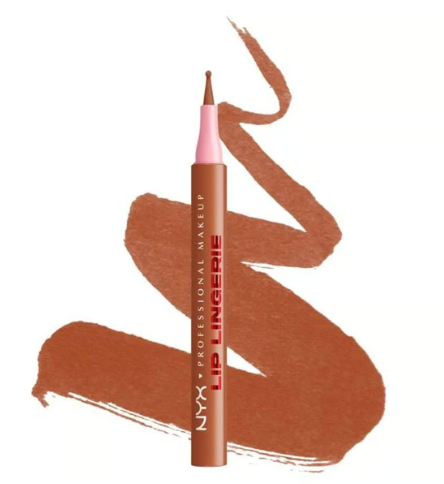 NYX LIP LINGERIE - PEACH NUDE - BARELY THERE