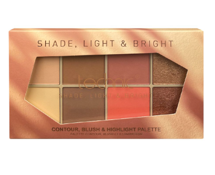 TECHNIC - SHADE, LIGHT & BRIGHT - CONTOUR, BLUSH & HIGHLIGHT PALETTE